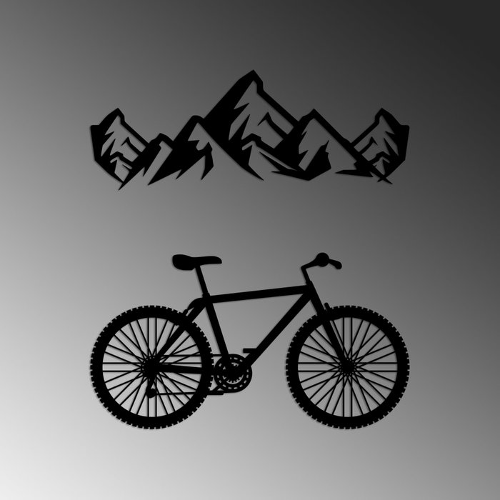 Wallity Mountain And Bicycle - M Wallity Mountain And Bicycle - M